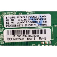 MAIN / HAIER B15031197 / T.MS3393A.E67 / P3S1502706 / BLE24M680 / 22002C0002T-55 / PANEL BOEI236WU1 40W18 ROHS / MODELO ¨24¨